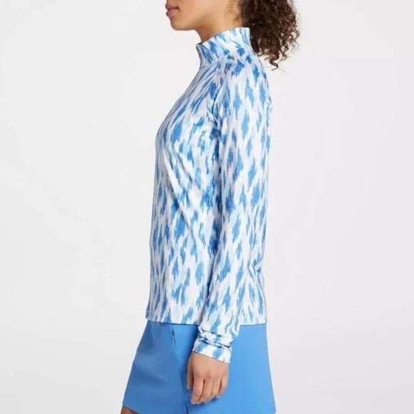 Walter Hagen Women's Printed UV Long Sleeve Golf 1/4 Zip NWT - Picture 4 of 4